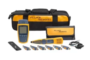Fluke Networks MicroScanner PoE Cable Verifier Kit for Class 1–8 PoE and Industrial Network Testing