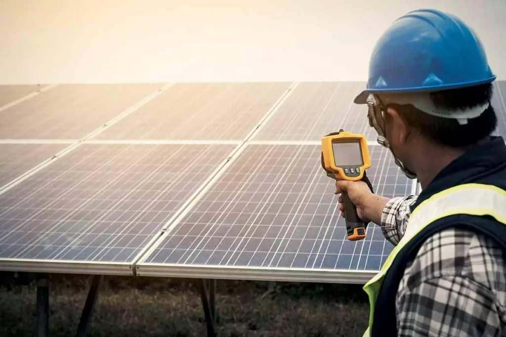 thermal imager in photovoltaic plant maintenance