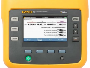 Fluke 1732 and 1734 Three-Phase Electrical Energy Loggers for advanced power analysis and energy efficiency optimization.