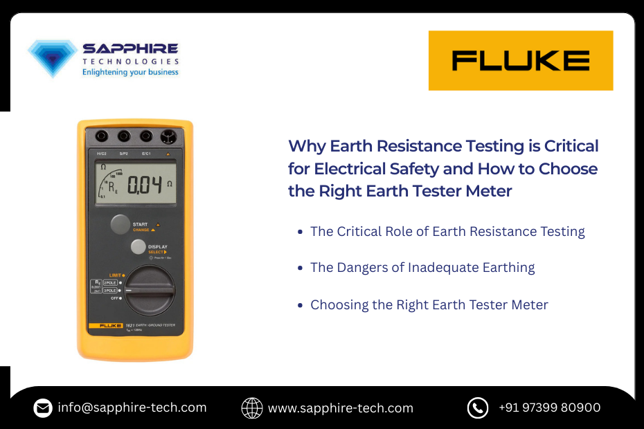 This blog will explore the importance of earth resistance testing, the dangers of inadequate earthing, and how to select the right Earth Tester meter for your needs. Earth Tester Meter