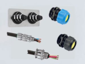 Cable glands and cable entries